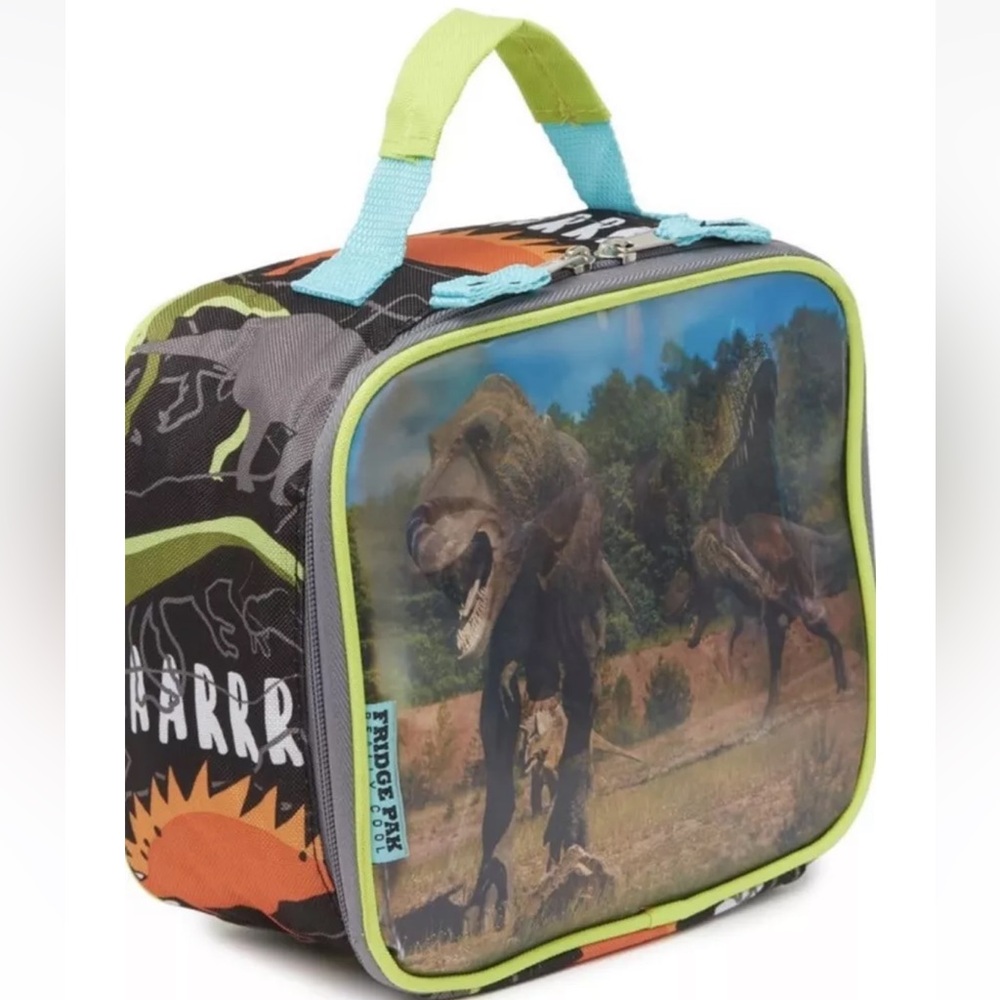 Trailmaker Dinosaur Backpack and Lunch Box Set/Fridge Pak, NEW - Picture 7 of 12